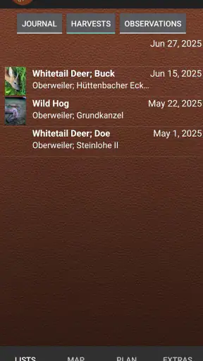 iHunt Journal screenshot 1