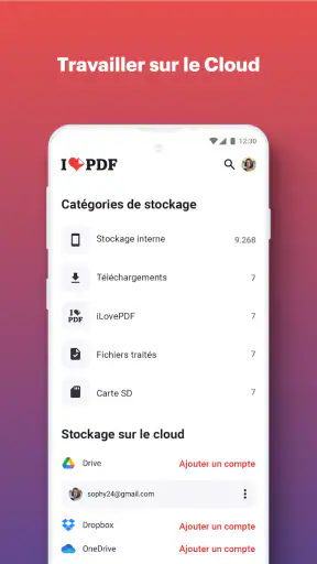 iLovePDF Éditeur PDF & Scanner screenshot 8