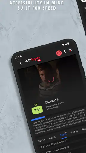 iMPlayer Mobile IPTV Player screenshot 2