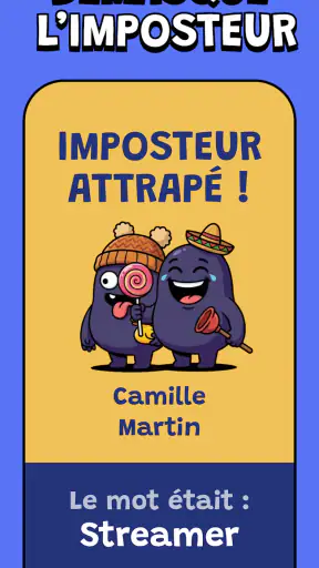 Imposteur - Qui est l'espion ? screenshot 3
