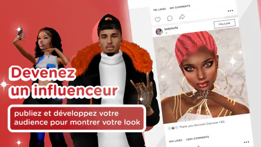 IMVU : Chat social et avatar screenshot 12