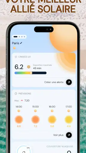Indice UV : Bronzage & Soleil screenshot 1