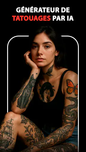 Inkit - Simulateur Tatouage screenshot 1