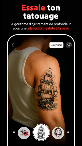 Inkit - Simulateur Tatouage screenshot 3