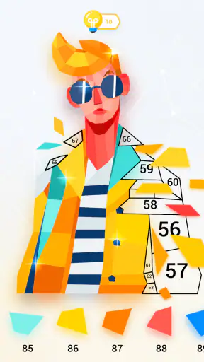 inPoly: Jeu de Puzzle Poly Art screenshot 6