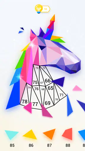 inPoly: Jeu de Puzzle Poly Art screenshot 7