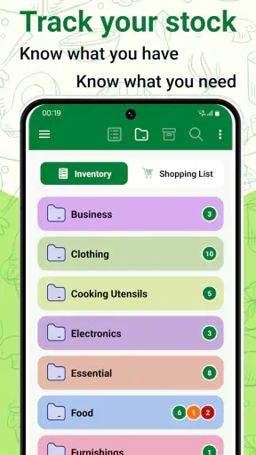 Inventaire & Courses: InvenDo screenshot 1