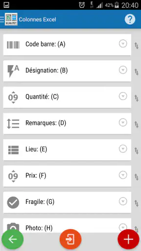 Inventaire + Codes barre screenshot 8
