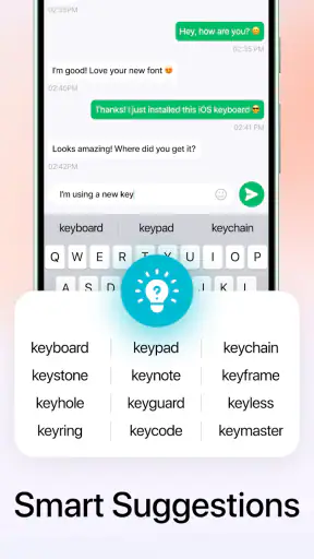 iphone 15 Keyboard Fonts Emoji screenshot 12