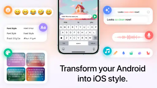 iphone 15 Keyboard Fonts Emoji screenshot 9