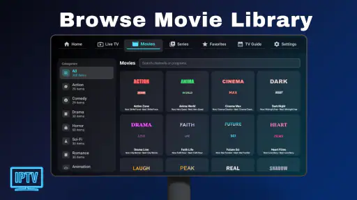 IPTV - Android TV screenshot 11