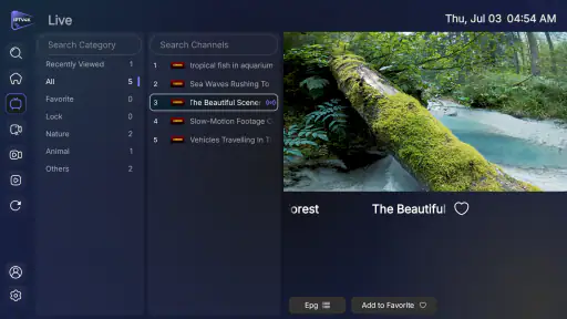 IPTV Smarter 4K Player screenshot 10