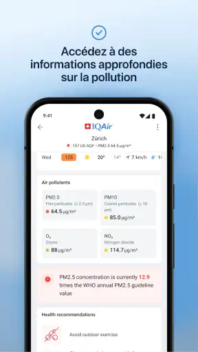 IQAir AirVisual | Qualité Air screenshot 7