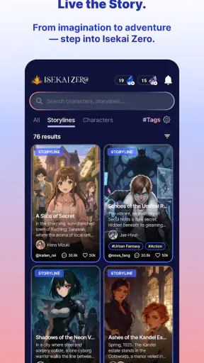 ISEKAI ZERO : Jeu de rôle IA screenshot 2