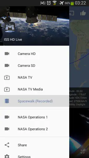 ISS Live Now: Terre en direct screenshot 3