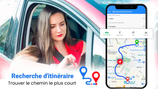 Itinéraire Carte La navigation screenshot 6