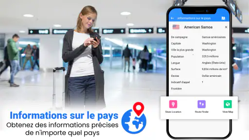 Itinéraire Carte La navigation screenshot 7