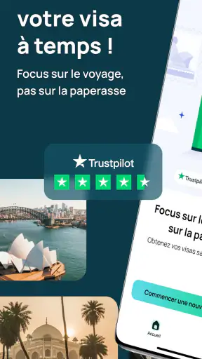 iVisa : Visa voyage en ligne screenshot 1