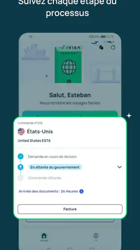 iVisa : Visa voyage en ligne screenshot 3