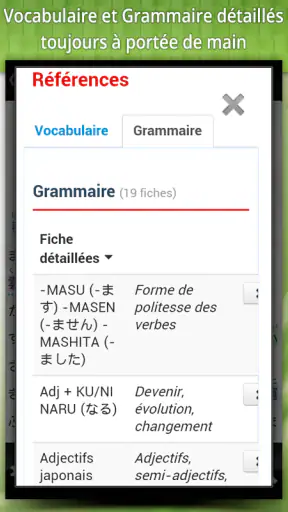JA Audiobook Apprends Japonais screenshot 5
