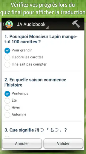 JA Audiobook Apprends Japonais screenshot 6