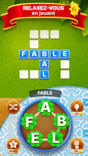 Jardin des Mots:Jeu de lettres screenshot 1