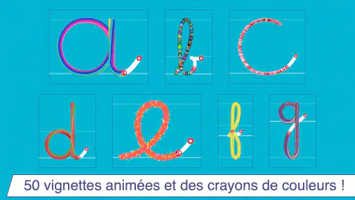 J'écris en cursive ! Ecole screenshot 2