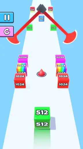 Jelly Run 2048 screenshot 5