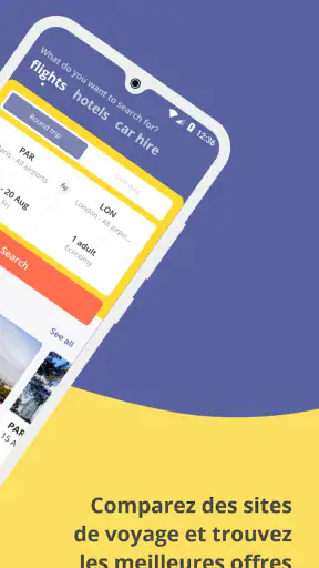 Jetcost : vols et voiture screenshot 2