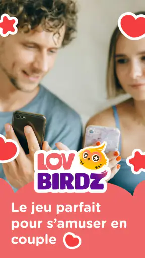 LovBirdz - Jeu de Quiz Couple screenshot 1