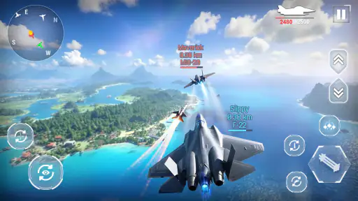 Jeu de bataille d'avions screenshot 2