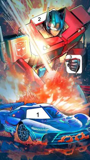 jeu de coloriage de voitures screenshot 9