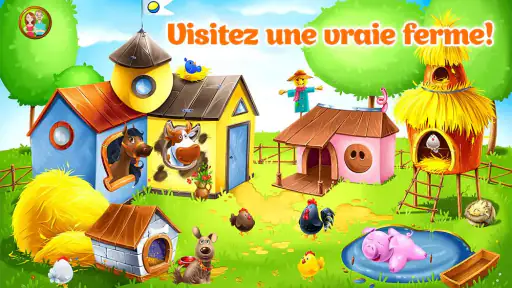 Jeu de Ferme jeux pour enfants screenshot 5