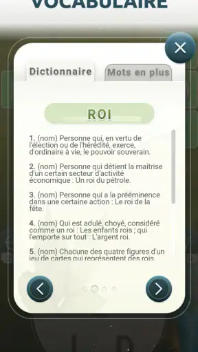 Jeu de Mots Croisés: Français screenshot 5