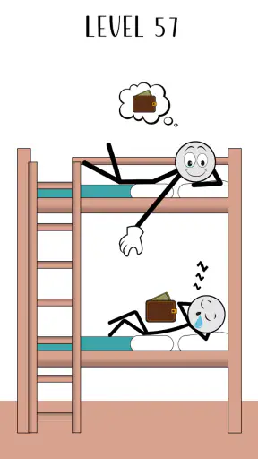 Jeu de puzzle voleur Stickman screenshot 10