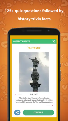 Jeu de quiz histoire screenshot 4