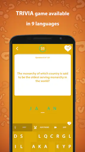 Jeu de quiz histoire screenshot 5
