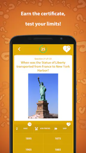 Jeu de quiz histoire screenshot 6