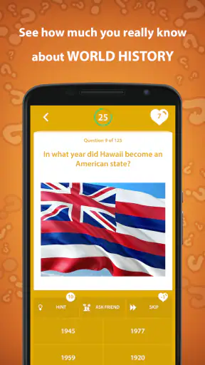 Jeu de quiz histoire screenshot 7