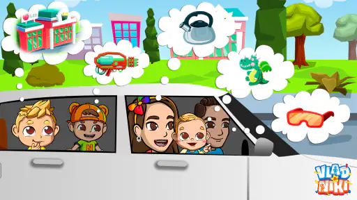 Jeu de supermarché Vlad & Niki screenshot 10
