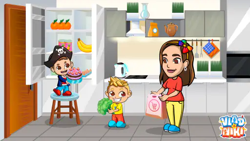 Jeu de supermarché Vlad & Niki screenshot 8