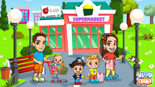 Jeu de supermarché Vlad & Niki screenshot 9