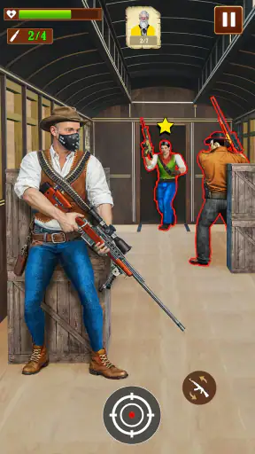 Jeu de tir et d survie western screenshot 3
