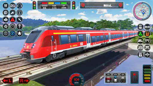 jeu de train de ville jeux 3D screenshot 8