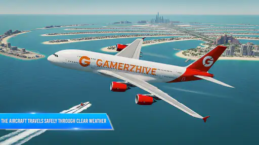 jeu de vol pilote d'avion 3D screenshot 11