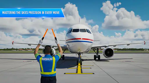 jeu de vol pilote d'avion 3D screenshot 5