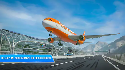 jeu de vol pilote d'avion 3D screenshot 6