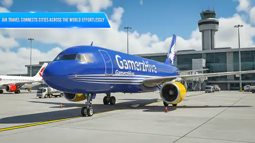 jeu de vol pilote d'avion 3D screenshot 9