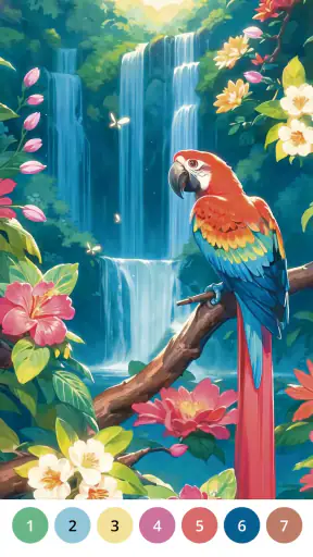 Jeux coloriage Paint by Number screenshot 7
