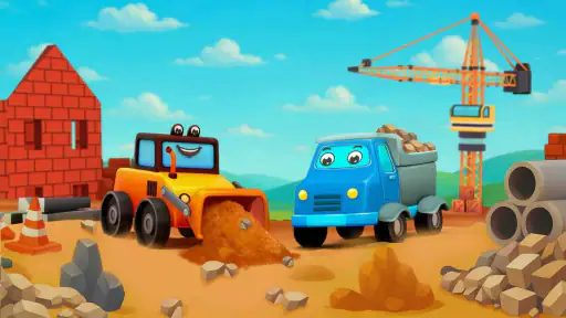Jeux de bulldozer et de camion screenshot 1